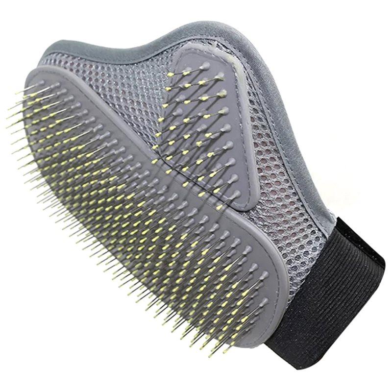 Efficient Pet Grooming Glove Dog Combs Hair Removal Brush Cat Dog Fur Hair Deshedding Gentle Efficient Pet Bathing Massage