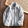 Men's Winter Thickened Lambswool Jacket - Outdoor Mountain Style, Warm, Loose, Casual, Stand Collar, Trendy. Highly Recommended!