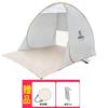 Quick-Open Pop-Up Tent Outdoor Camping Sunshade Rain Shelter 2-3 Person Portable Foldable Canopy