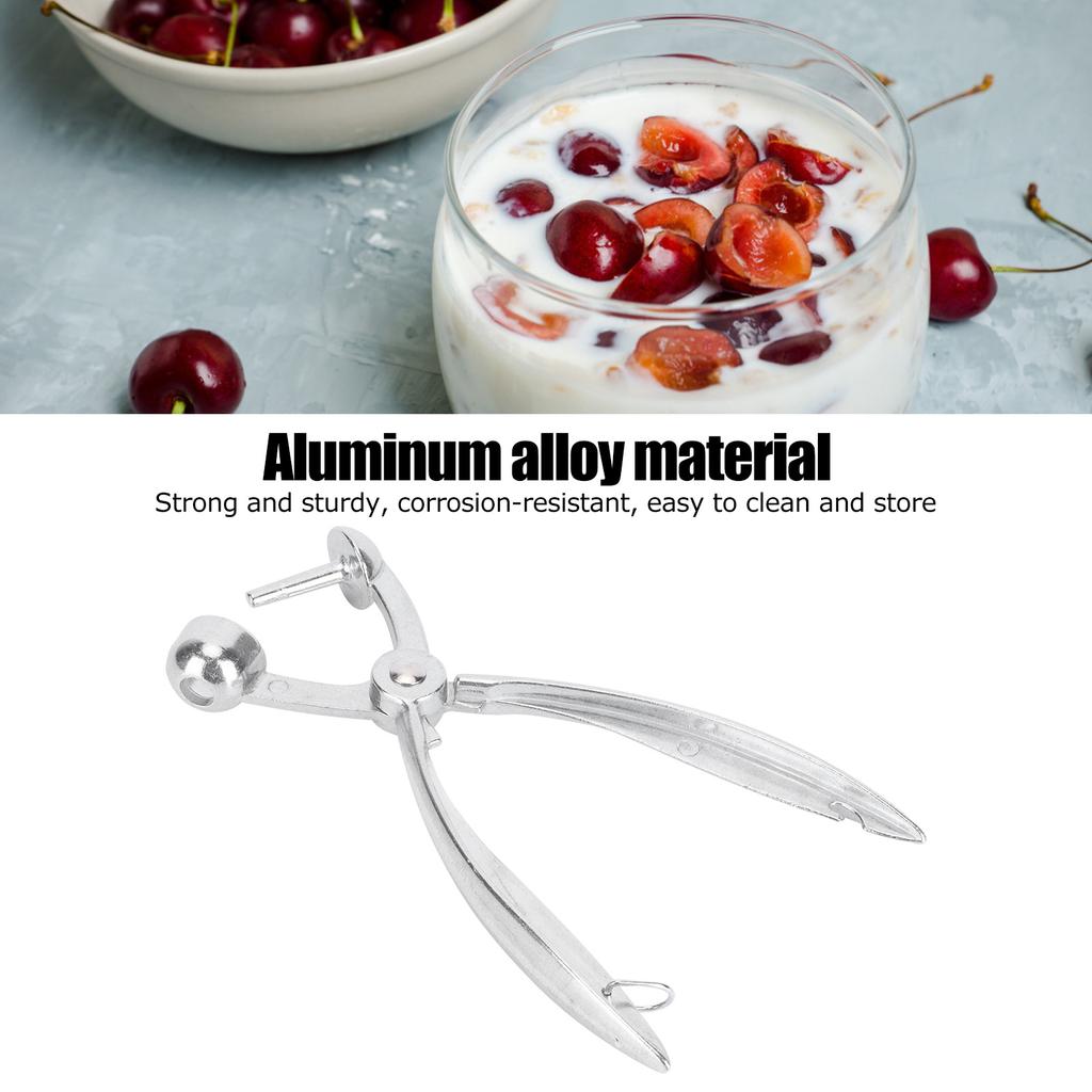 Cherry Seed Remover Pitter Aluminum Alloy Olive Core Remover Tool Kitchen Utensils