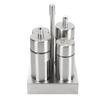 Spice Shaker 304 Stainless Steel with Viewing Window Pepper Shaker for Restaurant Home BBQ Salt 4