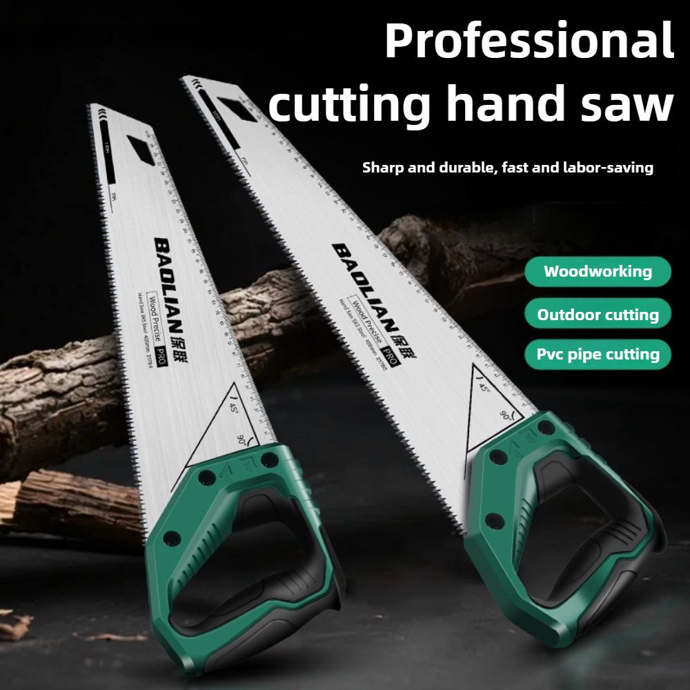 Industrial Woodworking Hand Saw Heavy Duty Fast Cutting Tree Saw Sharp and Portable Garden Tool