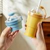 Leak-Proof Foldable Ice Ball Cup 2 In 1 Ice Cube Kettle Ice Maker & Drinking Cup  Summer Outdoor