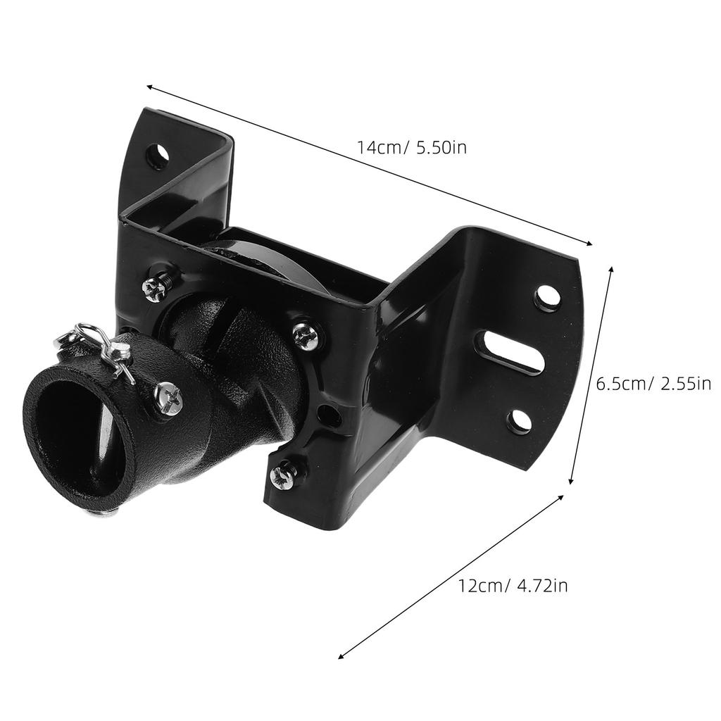 Deckenlüfter-Montagehalterung Schrägdeckenmontage Eisen-Stützstreben-Adapter-Kit für Wohnzimmer Schlafzimmer Küche Büro Lüfterbefestigung
