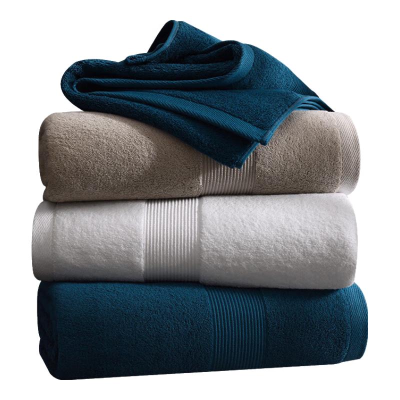 Kang erxin Hilton Hotel Long-Staple Cotton Bath Towel 1000g (150cm x 100cm)