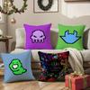 Web Comics H-Homestuck-MT Funny Pillow Case Comfort Sofa Bed Silky Elegant Invisible Zipper Decorative Cushion Cover