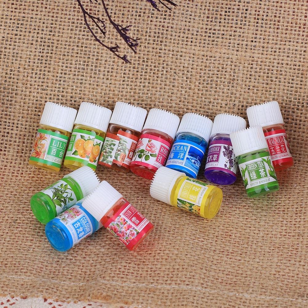 12 Bottles 3ml Fragrant Plant Water Soluble Essential Oil