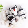Newborn Bells Soft Plush Rattle Toy Crib Hanging Bell Car Seat Travel Stroller Black And White Wind Chime Educational Toy Gift