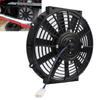 10in Slim Electric Cooling Fan Radiator 24V 80W 2100RPM 10 Straight Blades Universal for Car Electric Cooling Fan