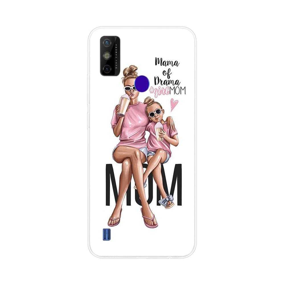 Per Custodia ZTE Blade A51 Lusso Silicone TPU Morbido Cover Posteriore Telefono Fundas Per ZTE Blade A51 A 51 Custodia Guscio Antiurto Coque