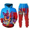 Dog 3D Printed Unisex Hoodies Cute Hoodie German Shepherd Hoodie Tops Casual Sweatshirt Pop Mens Womens Two Suit