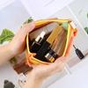 A6 Colorful Double Layer Mesh Storage Bag Daily Makeup Pouch Cosmetic Bag Portable Card Holder Earphone Organizer Coin Purse