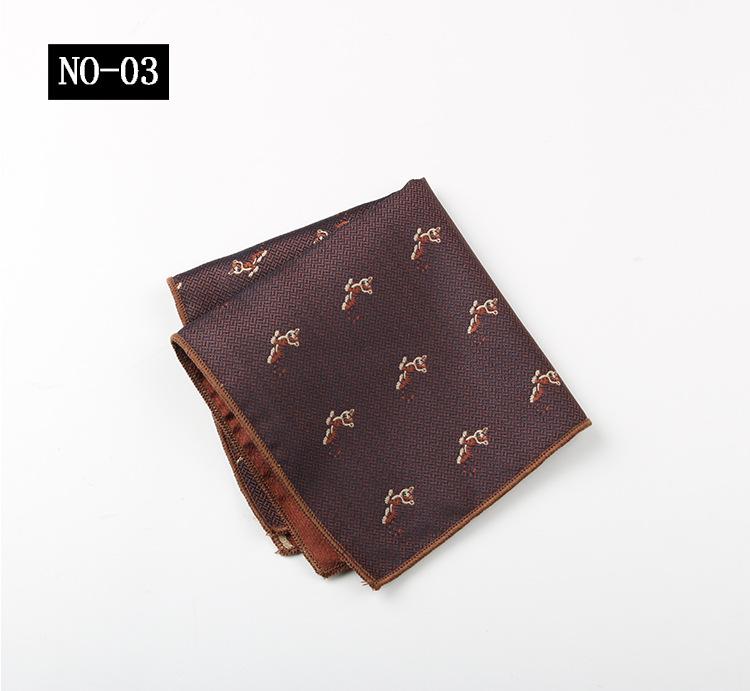 Herren-Taschentuch, Hochzeits-Hochzeits-Bräutigam-Bankett-Zeremonie-Geschäfts-Brusttuch, Kleines quadratisches Tuch, Taschentuch, Hochwertige Polyesterseide