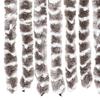 Insect Protection Curtain Beige and White 56 X 185 Cm Chenille
