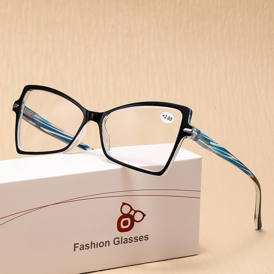 Velké obroučky Kočičí oči Brýle na čtení Retro Móda Presbyopie Hyperopie Brýle Ženy Muži Brýle na čtení +1.0 +1.5 +2.0 +3.0 +3.5 +4.0