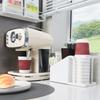 Kaffee-Organizer Teebeutel-Aufbewahrungsregal Schreibtisch Einwegbecherhalter Wasser-Teebecher-Spenderregal für Zuhause Küche Büro