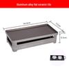ZISIZ BBQ Warmhalteplatte Holzkohlegrill