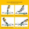 LUXTER 10" High-Power Sliding Compound Miter Saw for Woodworking