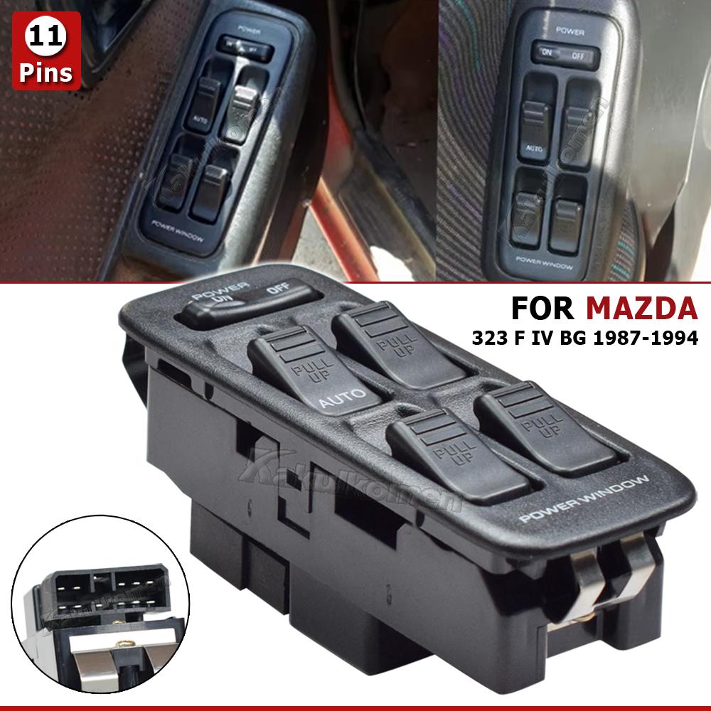 BS06-66-350A BS0666350A BS0666350B Electric Control Master Switches Power Window Switch For MAZDA 323 F IV BG CA7130 1987-1994