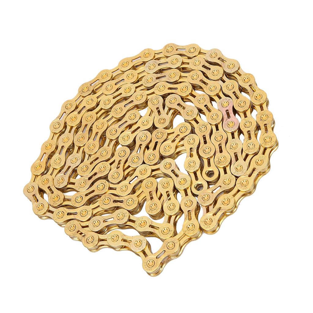 116 Links   9 Speed Road Mountain Bike Chain   Replacement Accessory Part