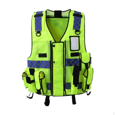 Gilet riflettente di sicurezza per uomo e donna, versatile, leggero, comodo