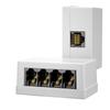 RJ45 to RJ11 1-to-4 Splitter Adapter