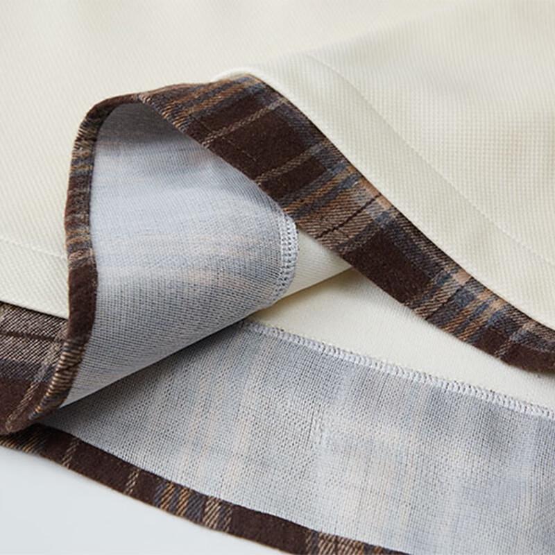 SNOOPY Men's Color-Block Fake Two-Piece Sweatshirt