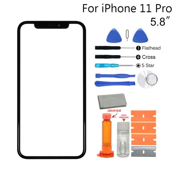 Frontglas-Touchscreen-Austauschkit für iPhone X/XR/XS/XS MAX/11/11 PRO