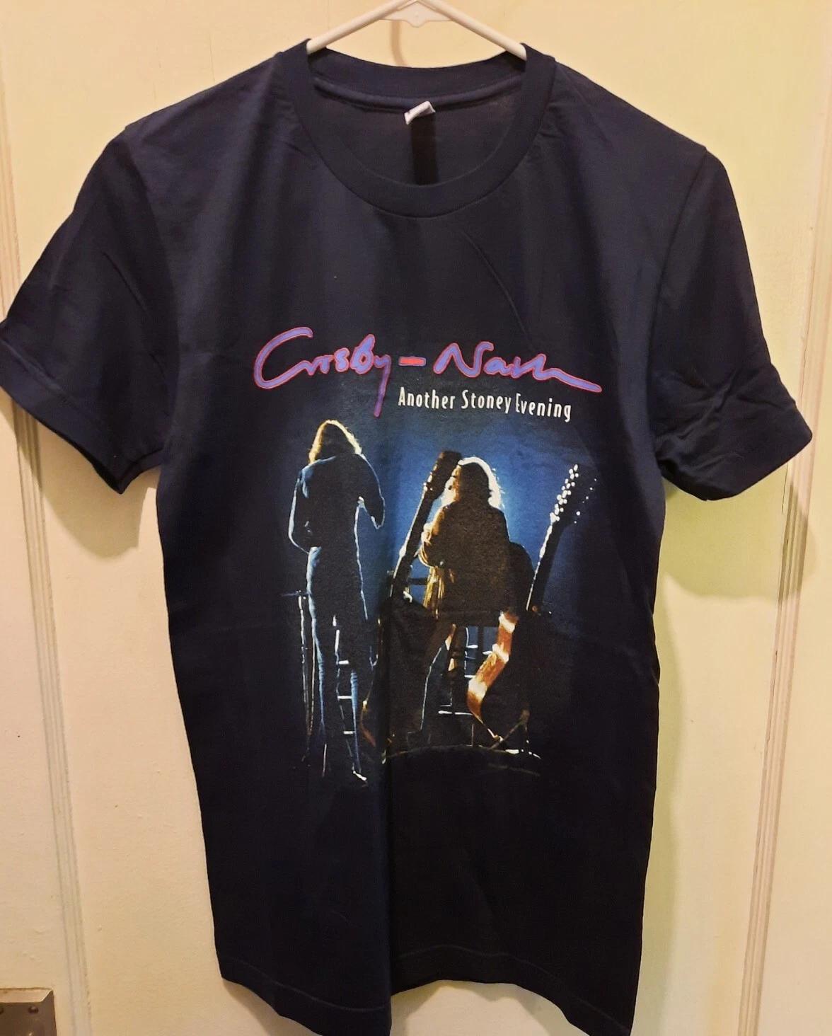 

Official Crosby-Nash Another Stoney Evening Tour T Shirt S XL
