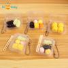 1/12 Mini Fruits and Corn Boxed With Chopsticks Dollhouse Decoration Play Food Set for Picnic Dollhouse Kitchen Toys