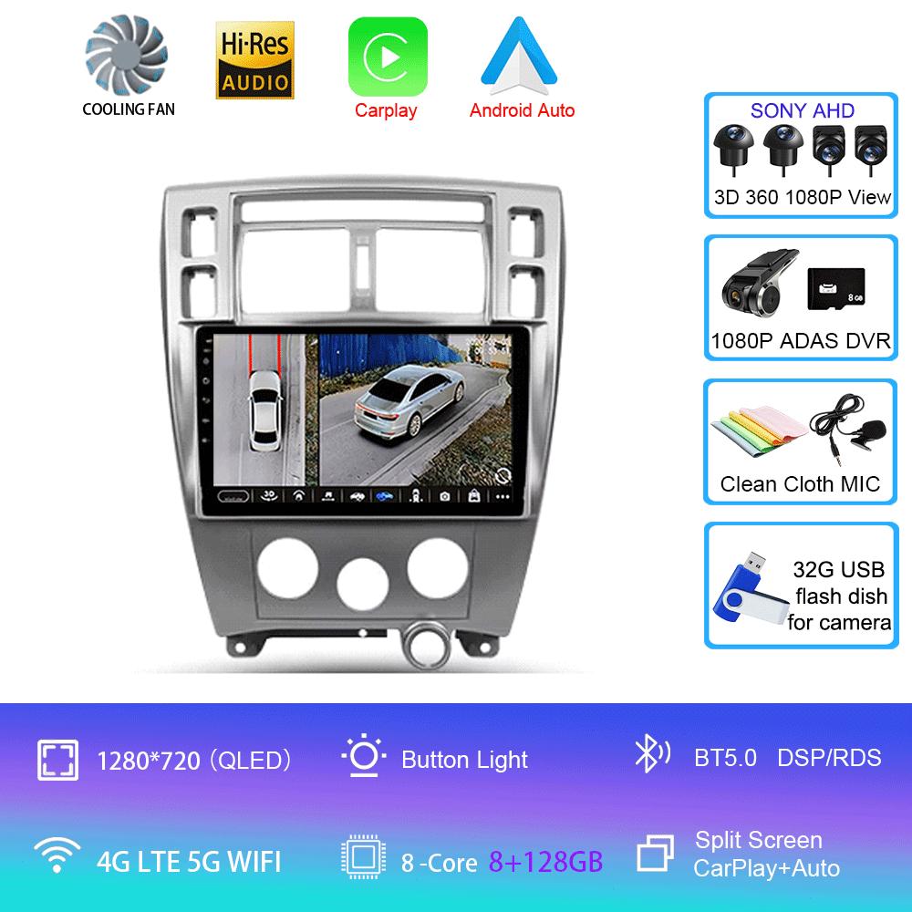 Android 14 Car Radio For Hyundai Tucson 1 2004 - 2009 Multimedia Video Player Navigation Stereo GPS No 2din 2 Din Dvd