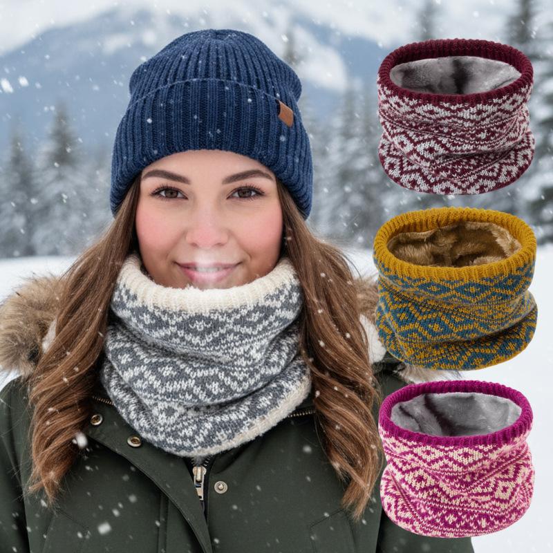 1-6PCS Outdoor Riding Neck Warmer Fleece for Fall and Winter Cold Proof Windproof Neck Guard Christmas Gift Neck Brace