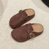 Retro style lazy women's bag head slippers seasonal fashion bag head Birkenstocks slippers women