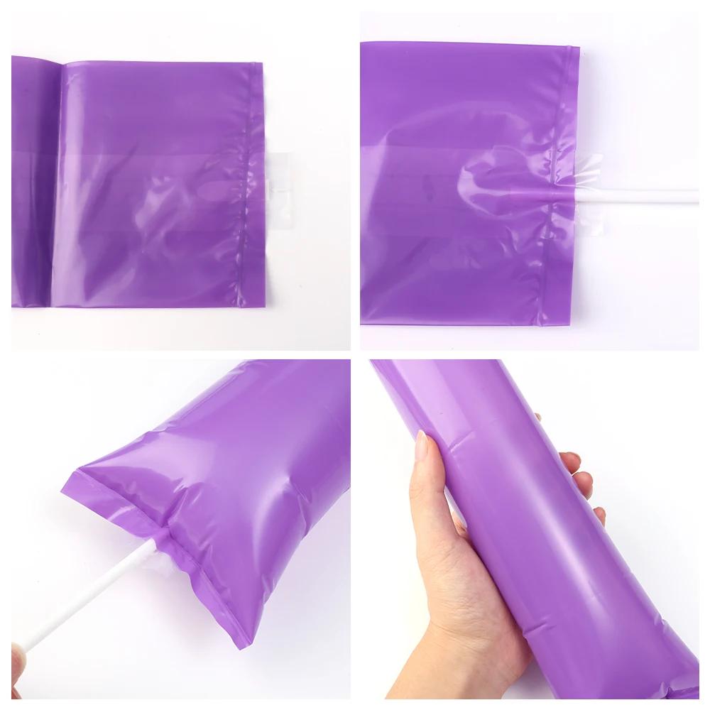 24/48Pcs Inflatable Clapper Cheerstick Inflatable Sticks Balloon Stick Clapper Cheering Stick Noise Maker Balloon Concert Party