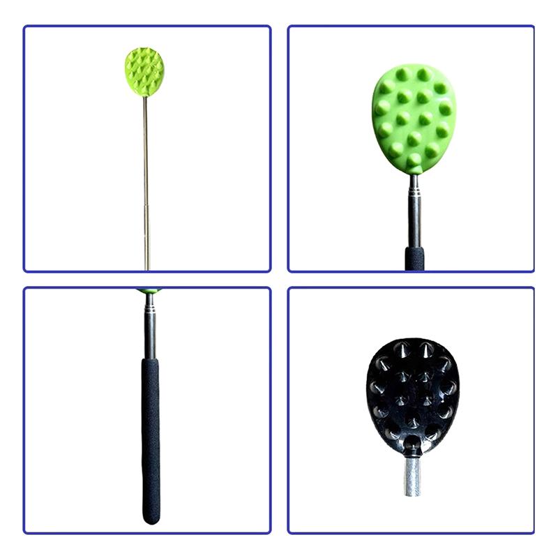 1Pcs Back Scratcher Telescopic Scratching Back Scratcher Massager Kit Scraper Extendable Telescoping Itch Massage Relaxation