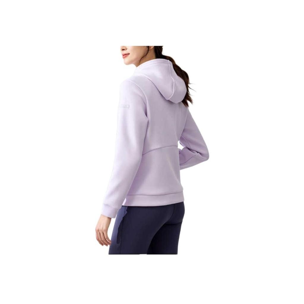 Anta Knitted Sports Warm Jacket Women Jackets Peach-Purple 162447717N-1