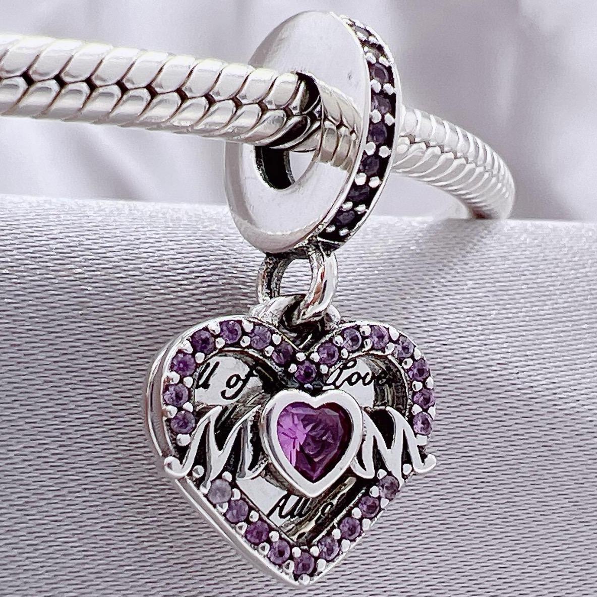 

Намисто з браслетом із порожнистим серцем із серії «Любов» із бісером. Новий продукт