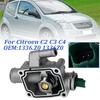 1336Z0 1336.Z0 For Peugeot Partner 206/207/301/307/308/1007 For Citroen C2 C3 C4 Aluminum Engine Coolant Thermostat with Housing
