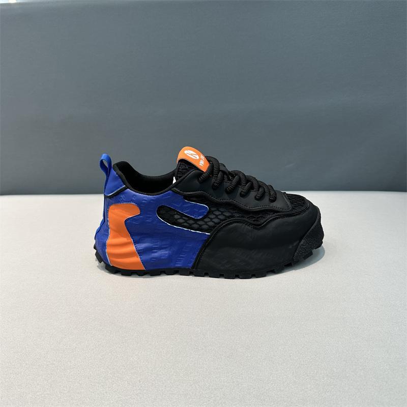 

МОДНЕ ВЗУТТЯ Чоловічі дихаючі спортивні кросівки Спортивне взуття для бігу Відкритий жіночий теніс Тренажер для тренажерного залу 44 синій