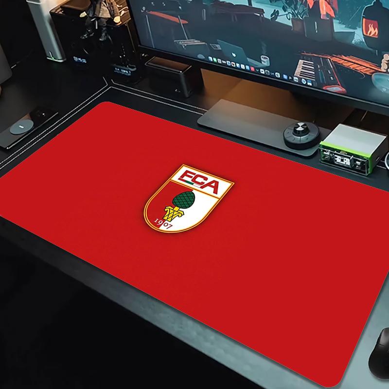 FC Augsburg Mouse Pad Large Gaming Table Cushion Non-slip Laptop Tablet Big Mousepad XXL Mat Mini PC Playmat With Lock edge_xia