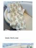 2025 Women's High-Waisted Satin Floral Midi Skirt - Summer A-Line Pencil Design