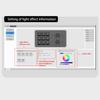 17 Key Hot Swappable Mechanical Number Pad with VIA Programmability USB wireds Connection and RGBs Backlit PBT Keycaps for Laptop PC