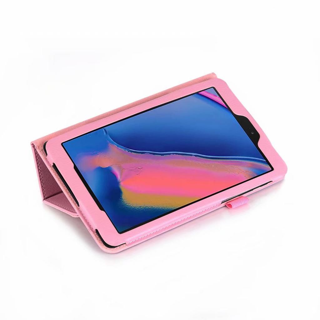 Suitable for Samsung P205 Tablet Leather Case Tab A with S Pen Litchi Pattern All Inclusive Bracket Tablet Leather Case