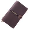 Echtes Leder Retro Reise-Notizbuch - Crazy Horse Finish, Hochwertiger Business-Planer mit eingraviertem Logo