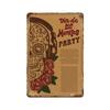 Vintage Rusty Vinyl Records Metal Aluminum Sign Retro Decorative Plate Classic Music Sign Home Studio Bar Man Cave Wall Decor