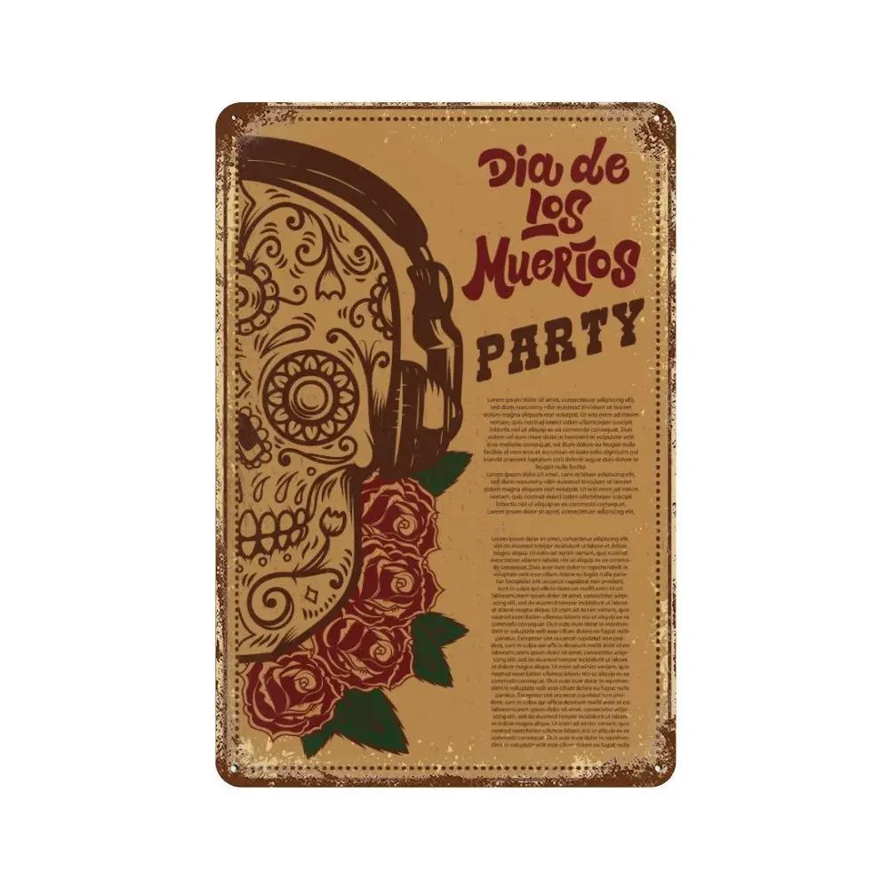 Vintage Rusty Vinyl Records Metal Aluminum Sign Retro Decorative Plate Classic Music Sign Home Studio Bar Man Cave Wall Decor