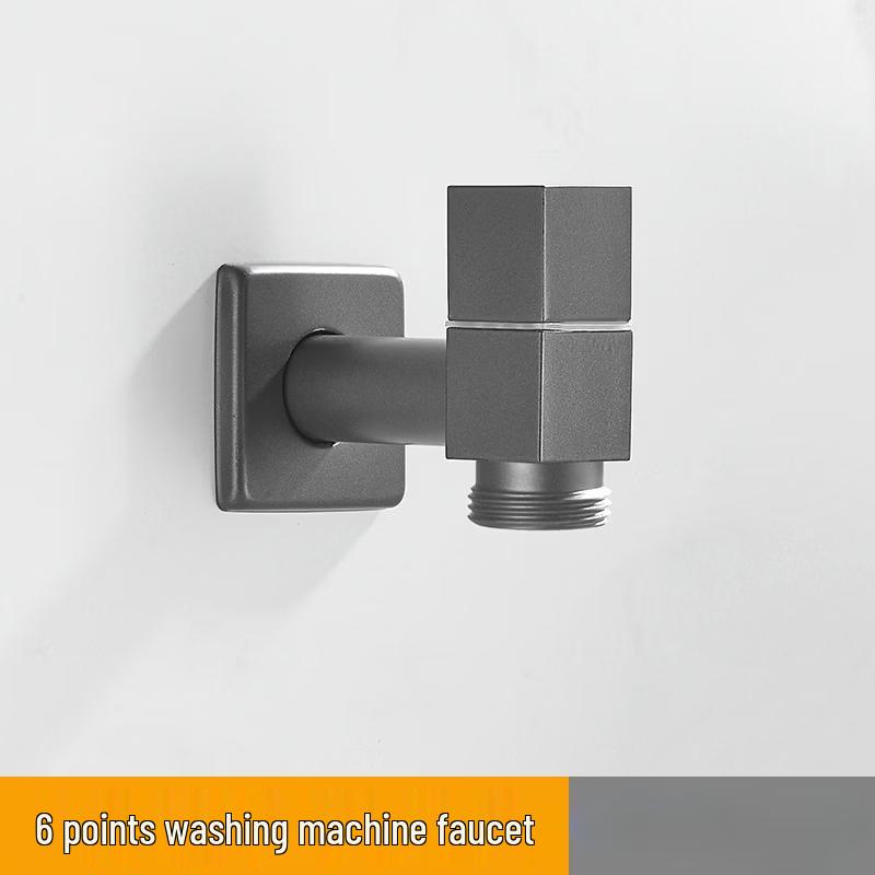 

OEING Gunmetal Grey Washing Machine Faucet