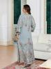 In-Stock Embroidered Sequin Abaya Dress for Women