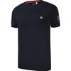 Ss23 Tennis Sport Crew Neck Short Sleeve T-Shirt Men Tops Dark-Blue A11M323104FNV