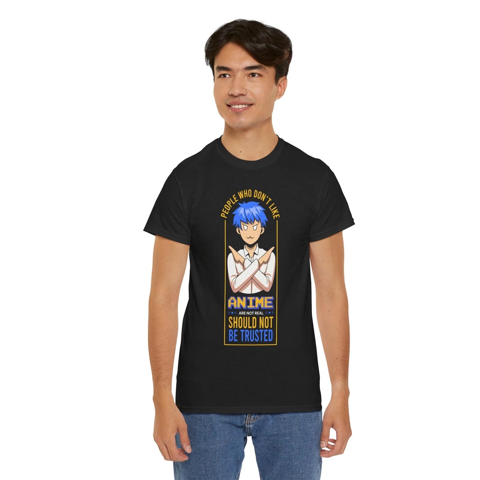 

People Who Dont Like Anime T-Shirt | Cute Japanese Food Tee | Kawaii Anime Shirt S